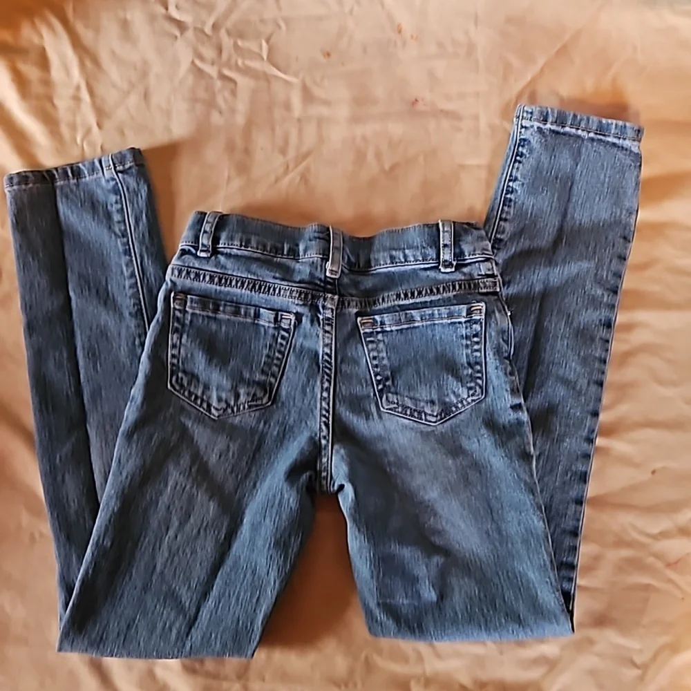 The Childrens' Place Skinny Blue Denim Jeans - Picture 3 of 5